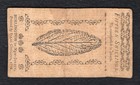 March 25  1776 15s Fifteen Shillings New Jersey Colonial Currency Note