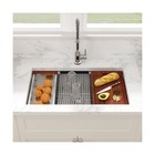 Sarlai 33 Kitchen Sink Undermount 33 X 19 Inch Undermount Sink Workstation
