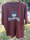 Vtg 90   s Rare Authentic Single Stitch Florida T-shirt Size Xl Extra Large