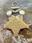 Civil War G a r  Dodge Post No 44  Encampment Baltimore Md Pendant Charm Cw Gf