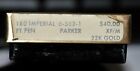 Parker 180 Imperial 22k Gold Vintage Fountain Pen - Original Box   Paperwork  