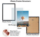 10x14 Inch Picture Frame Black For 30 X 40cm Diamond Painting Art  Horizontal
