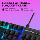 Compact Rgb Mechanical Gaming Keyboard     Blue Switch  Custom Lighting