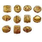 Estee Lauder 1990 s Solid Perfume Compact Set Of 11 Some Zodiac Free Book