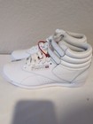 Reebok Freestyle Classic Hi White Sz  7 5 Retro vintage-style Sneakers Shoes