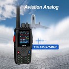 Kt-a16 Air Band Transmitter 6w 10 Noaa Weather Forecast Channels 2-way Radio New
