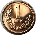 Albania 1996     1 Lek     Km  75     Pelican Unc High Grade