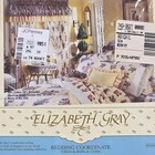 Elizabeth Gray Bedding Abigail Twin Bed Skirt Dust Ruffle Plaid Cottage Floral