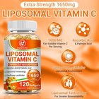 Liposomal Vitamin C 1650mg -120 Capsules - High Absorption Supplements
