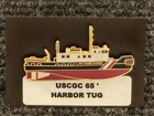 Us Coast Guard Wytl 65 Foot Tugboat Enamel Lapel Pin - Icebreaker - Cutter