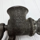 Antique 1899 No  0 Universal Food Chopper L f   C  Great Britain Conn Usa