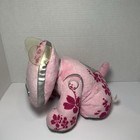 Hasbro I-dog Pink Flowers Plush Soft Speaker 2008 Light Up Music Rare Mp3 Works 