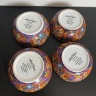 Laurel Burch - Cat Ceramic Trinket Plates - Lot Of 4