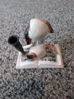 Vtg 50-60   s Japan Puppy  Pen Holder Figurine Japan 3 5