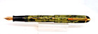 Eversharp Vintage Skyline Green Stripe Fountain Pen--fine  Point With Flex