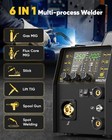 6 In 1 Mig Welder Aluminum 110v 220v Tig Arc Mig Gas Gasless Welding Machine Usa