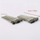10pcs Steel Wire Brush Set 3 17mm Rotary Tool Rust Cleaning Kit - New