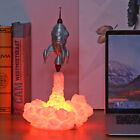 3d Printed Rocket Lamp Desk Lamp Creative Night Light Gift