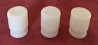 3 Vintage Milk Glass Individual Restaurant Creamers