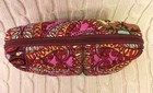 Vera Bradley Medium Cosmetic Bag Resort Medallion Travel Cotton Nwt For Purse