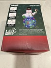 Zukakii 7ft Christmas Inflatable Snowman Led Light Built-in Music And 360 Rotat 