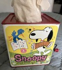 Vintage Snoopy Peanuts Metal Jack In The Box Mattel 1966   read  