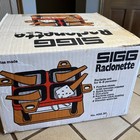 Sigg Raclonette Vintage Raclette Set 496 30 Red Base Original Box   Bonus Extras