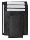 Mens Leather Wallet Money Clip Credit Card Id Holder Front Pocket Slim Thin New