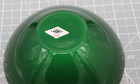 Vintage Emalox Dark Green Bowl Norway 5 5   