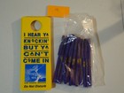 Hard Rock Cafe Las Vegas Hotel Room Door Sign  do Not Disturb    Purple Pen New