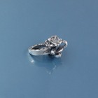 Vintage Sterling Silver Bumble Bee Lobster Claw Clasp Connector 15 8mm  44097