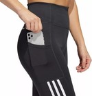 Adidas Women s High Rise 7 8 Leggings 3 White Stripe Black Small