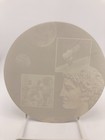 Mint 1973 Bhutan Apollo 17 3d Space 6 25    Round Stamp