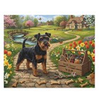 Welsh Terrier Dog Puzzle   Cute Dog Puzzle   Jigsaw For Dog Lover