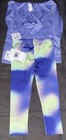 Nike Dri-fit      little Kids  Long Sleeve T-shirt leggings Set Light Thistle Sz 4t