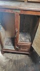 A Vintage Oak Ice Box Dating From The Early 1900s  With All Original Everything