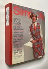 1968 September Simplicity Catalog Sewing Pattern Store Counter Book Fashion