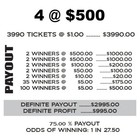 New Pull Tickets Boom     5 Bottom - Instant Tabs