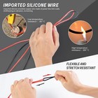 Multimeter Test Lead Kit Professional Fluke Tester Probe Set W  Alligator Clips