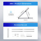 Renogy 50in Adjustable Solar Panel Mount Brackets Foldable Tilt For Off-grid