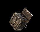 14k Gold Vnt  Mad Money Charm Folded 1 Dollar Bill Silver Certificate  Free Ship