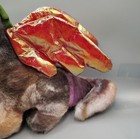 Vintage Ty Beanie Buddy 1999 Scorch The Dragon Tie Dye Plush Toy 12  New W Tags