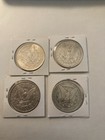 Lot Of 4 Morgan Silver Dollar 1921 1889 1884 1873