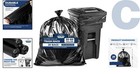 Industrial Strength 55 Gallon Plastic Trash Bags - 20 Count For Waste Management