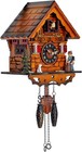 Kintrot Cuckoo Clock Traditional Black 7 87 X 4 92 X 8 86 Inches  Dark Brown 