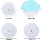 Pastry Cutter Wheels  4pcs Plastic Home Cake Biscuits Roller Cutter    