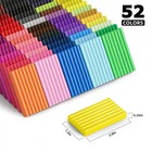 Artpar 52 Colors Polymer Clay Kit oven Bake Modeling Clay For Kids Adults
