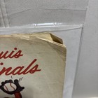1964 St  Louis Cardinals Busch Stadium Scorecard Vs Dodgers 