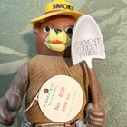 Smokey The Bear With Shovel Plastic Figure 1970 s R  Dakin Original Tag