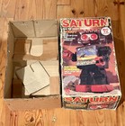 Kamco Saturn Robot 13  Vintage 80s With Screen Light-up Eyes Works  W 4missiles
